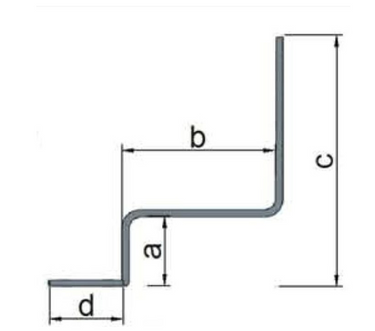 Fastensol Portrait Concrete Tile Adjustable Hook TH05